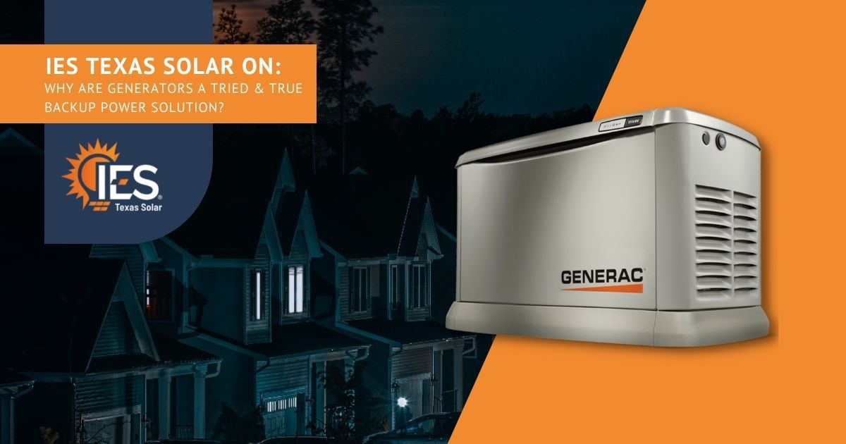 Backup Batteries and Home Standby Generators