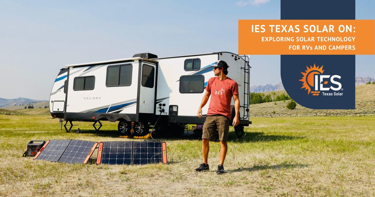 IES Texas Solar Explores Solar Technology for RV’s and Campers