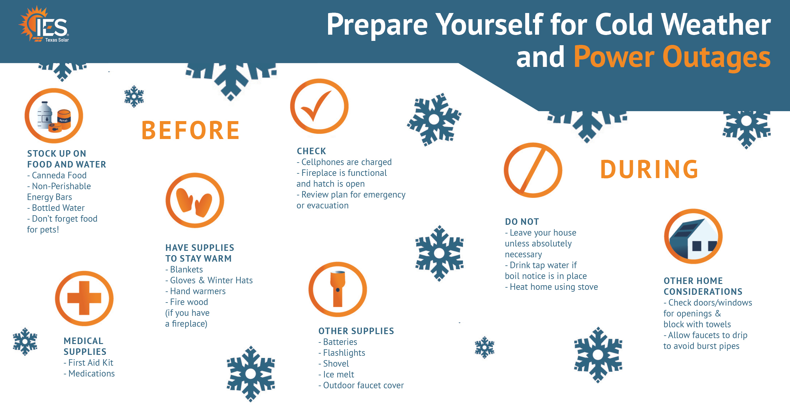 Be Prepared for Extreme Winter Weather IES